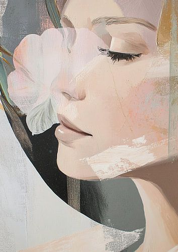 Femme méditante | Femme au rayonnement doux