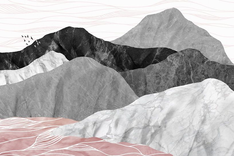 Paysage de marbre 02 par amini54 