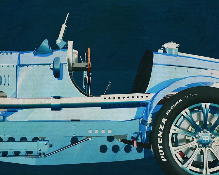 Bugatti Phoenix Concept Roadster Painting by Jan Keteleer