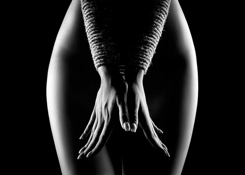 Nude Woman bondage by Steven Kingsbury