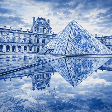 Delft spiegelt sich in Paris von BS