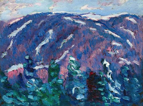 Song of Winter door Marsden Hartley