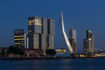Erasmusbrug Rotterdam van Peter Hooijmeijer