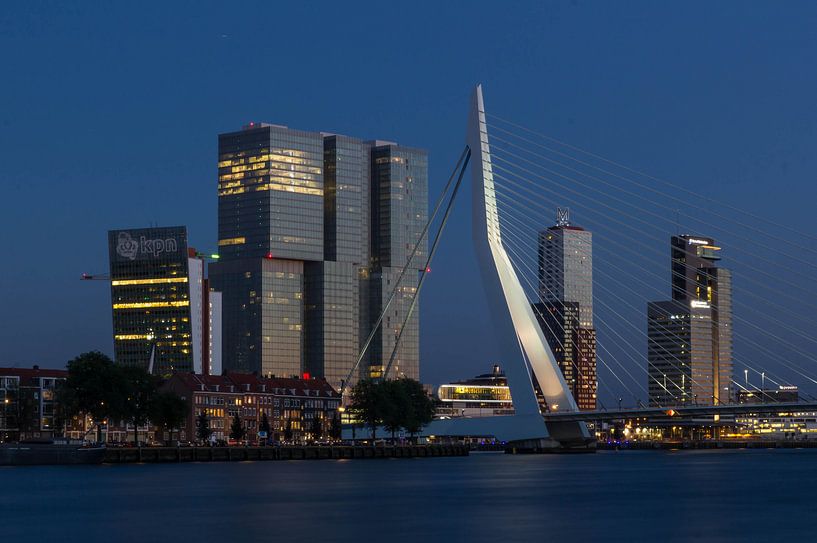 Erasmusbrug Rotterdam par Peter Hooijmeijer