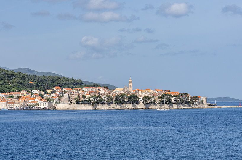 Korčula, coastal town in Croatia by Connie de Graaf