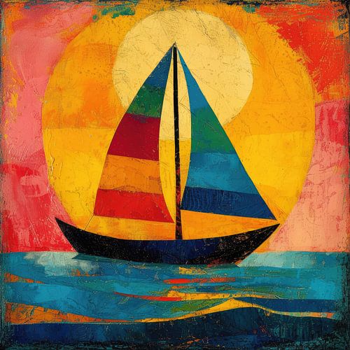 Zeilboot Zee Maritiem Maan Scheepvaart