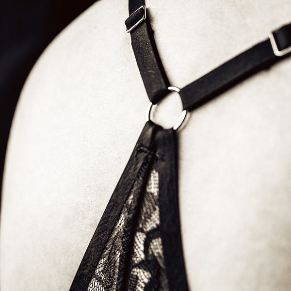 Sensual back and lace lingerie by Werner Lerooy