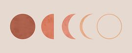 Moon phases 1 by Vitor Costa