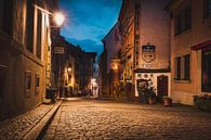 Vianden pittoresque, Luxembourg pendant l'heure bleue par Chris Snoek Aperçu
