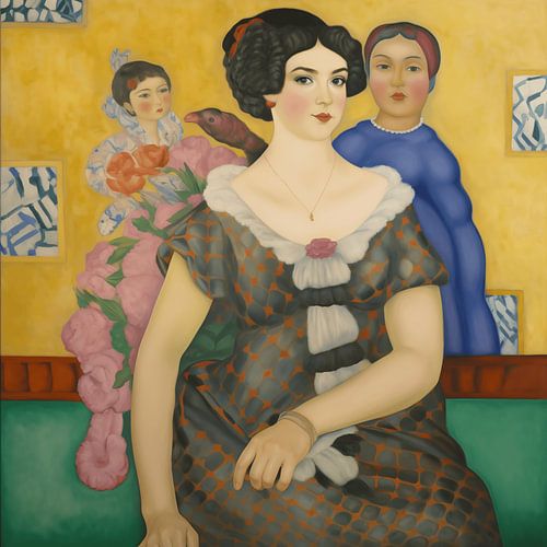 Klimt meets Botero
