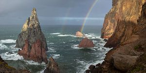 Ponta de São Lourenço dans la lueur du soir