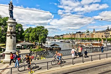 Stockholmer Brücke von Bo Logiantara