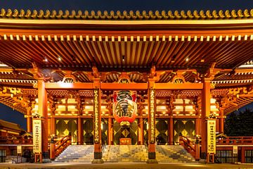 Senso-ji Tempel, Asakusa, Tokio van Melanie Viola