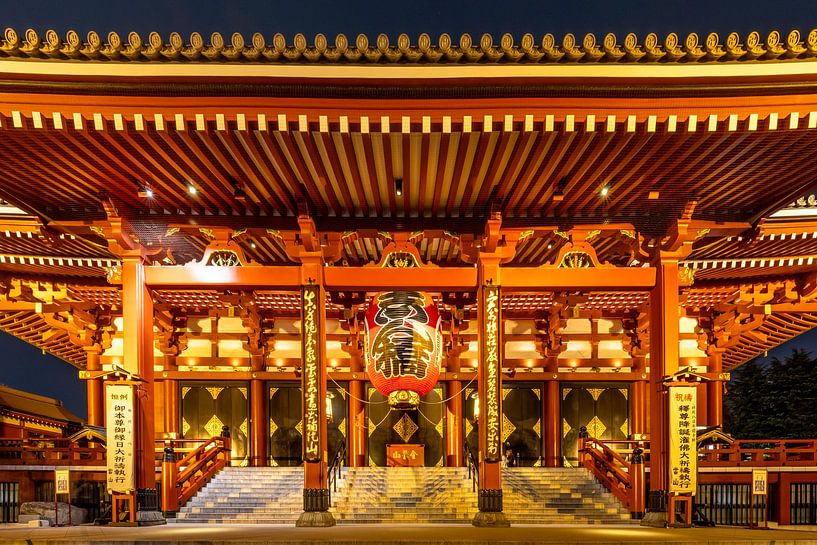 Senso-ji Temple, Asakusa, Tokyo by Melanie Viola