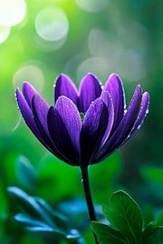 Purple blossom in soft light by Poster Art Shop