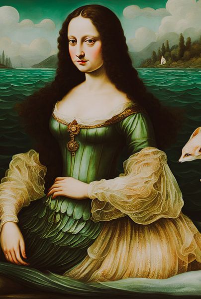 "Mona the Mermaid" by Truckpowerr