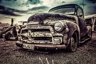Chevrolet pick-up vintage and rusty by autofotografie nederland thumbnail