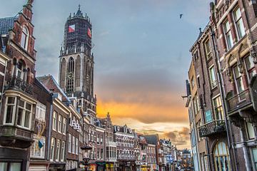 De beroemde Domtoren in Utrecht