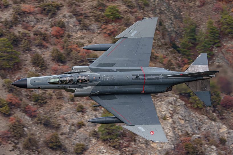 McDonnell Douglas F-4E Phantom II of the Turkish Air Force. by Jaap van den Berg