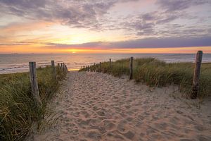 Strandeingang am Meer