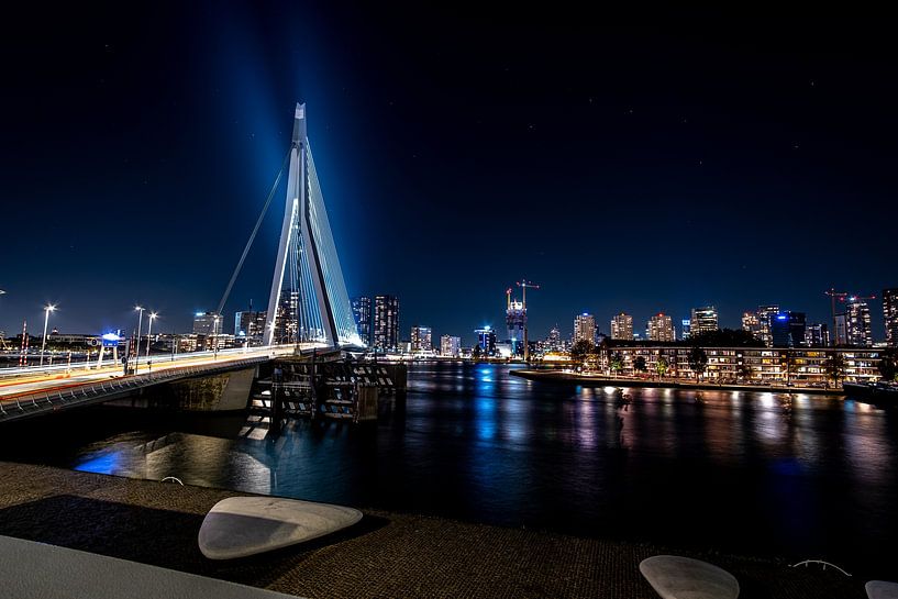 Rotterdam by night by Marco Knies