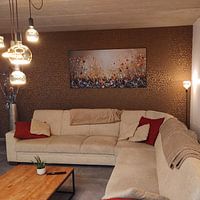 Klantfoto: Flowers van Gena Theheartofart, als art frame