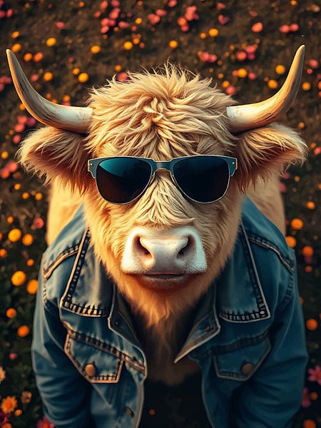 Coole Stier-Farben von rendyokt rendy