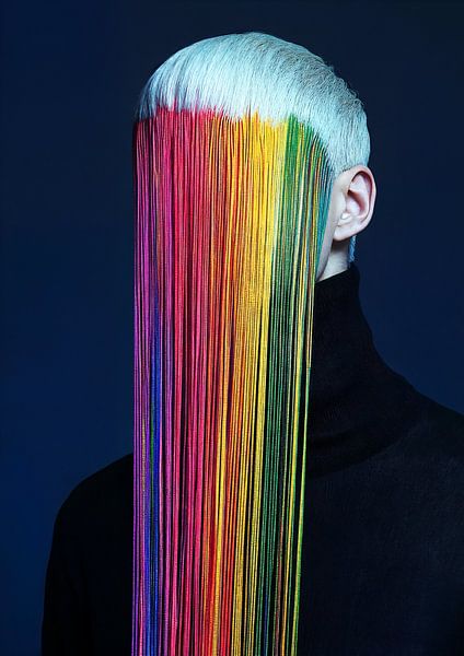 Hue and Hide I par collageri