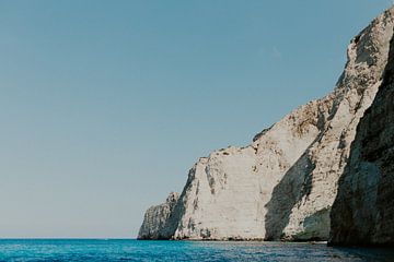 White Cliffs of Zakynthos - An Ode to Eternal Erosion by Dixy Kracht