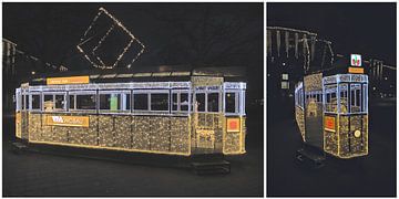 Le monde des lumières de Magdebourg - Le train des rayons sur t.ART