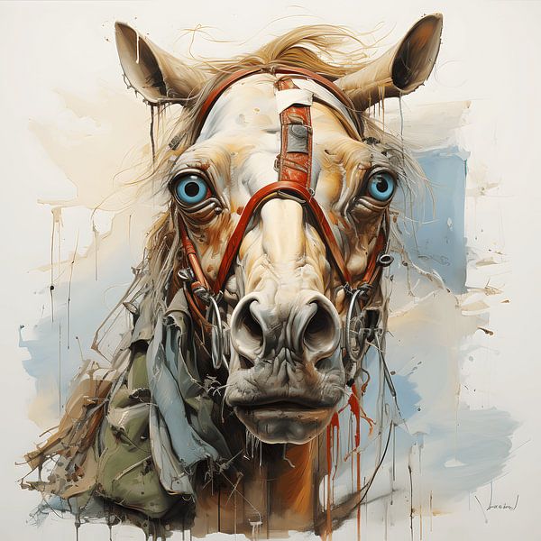 Das Pferd mit den blauen Augen von LidyStuit