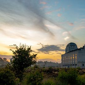 Sunrise at Radio Kootwijk by Neil Kampherbeek