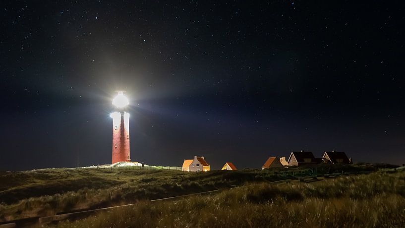 Phare de Texel la nuit par Remco Piet