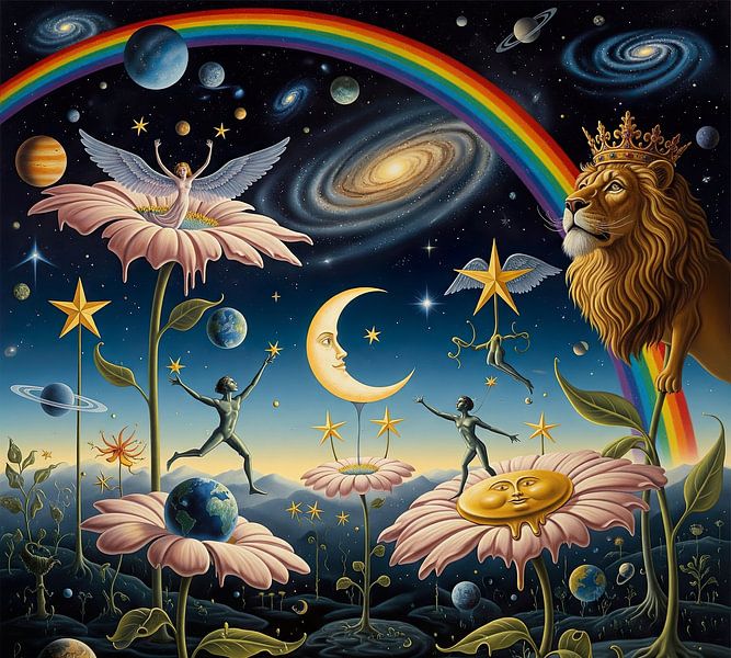 Der kosmische Garten der Träume von Indah Widyaningrum
