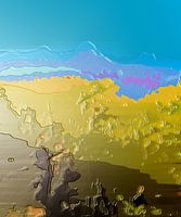 Stellwegblick [Original 60 cm x 50 cm]