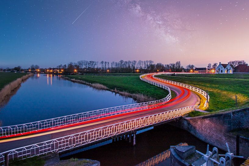Lange lichten Aduarderzijl van Pixturalist