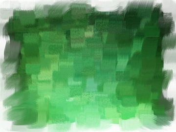 Abstract groen van Maurice Dawson