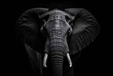 Porträt Elefant