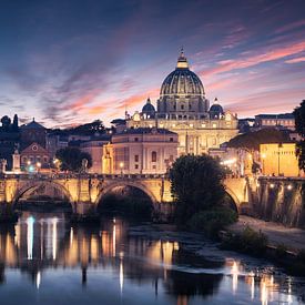 Ponte Sant'Angelo, Rome - Italy by Niels Dam