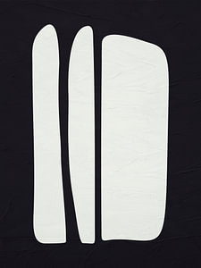 Moderne Abstrakte Organische Geometrische Farbkunst