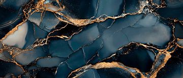 Elegant marbled surface texture by Poster Art Shop