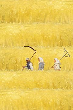 Høstarbejdere by Marja van den Hurk