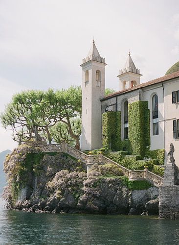 Villa Balbianello on Lake Como | analogue photo