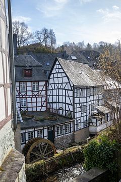 Historic town centre of Monschau in the Eifel region by Reiner Conrad