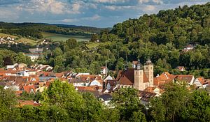 Vue de Schmalkalden, Allemagne