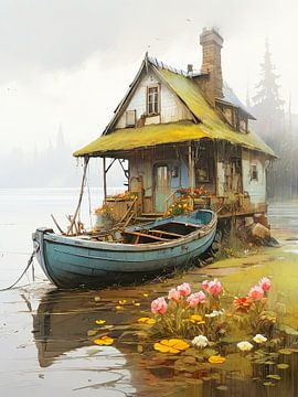 House On The Lake by TOAN TRAN