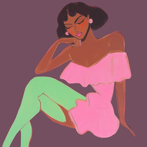 Silence en améthyste