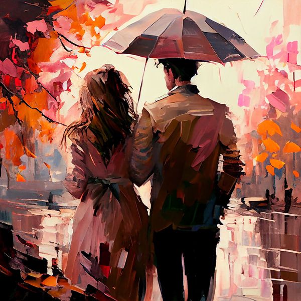 Love on a rainy day van Bianca ter Riet