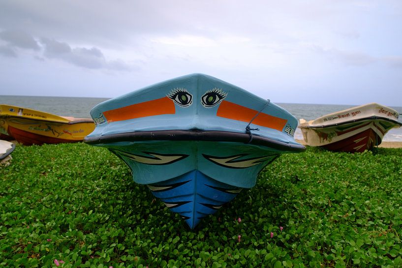 Fishing Boat by George Haddad