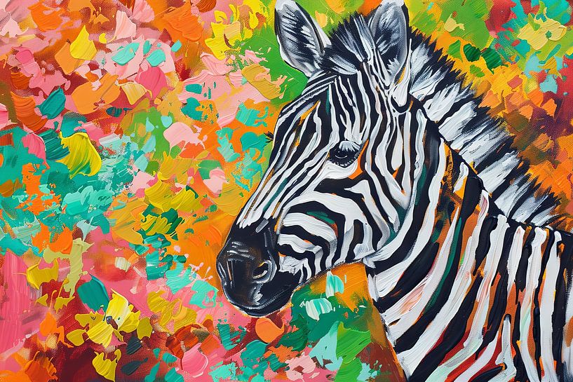 Zebra par Poster Art Shop
